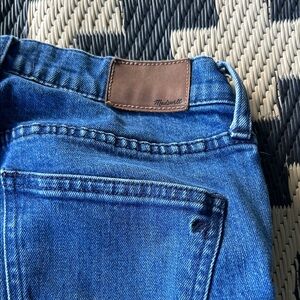 Madewell Flea Market Flare Classic Blue Denim Jeans